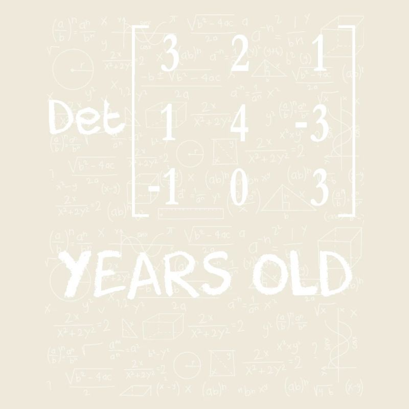 40th anniversary 40 years matrix determinant