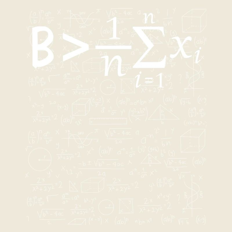 Math inspiration Be Greater Than Average