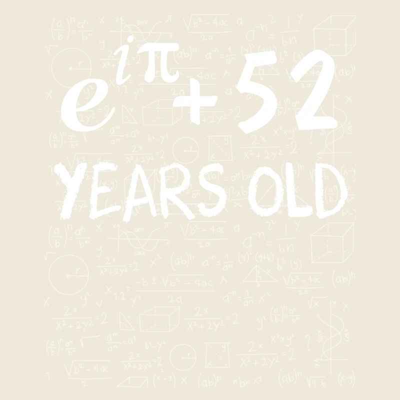 51st Birthday 51 Years Euler Identity Math Gift