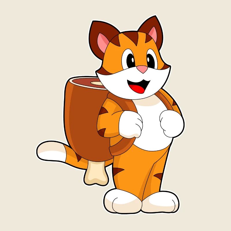 Tiger Student Backpack School