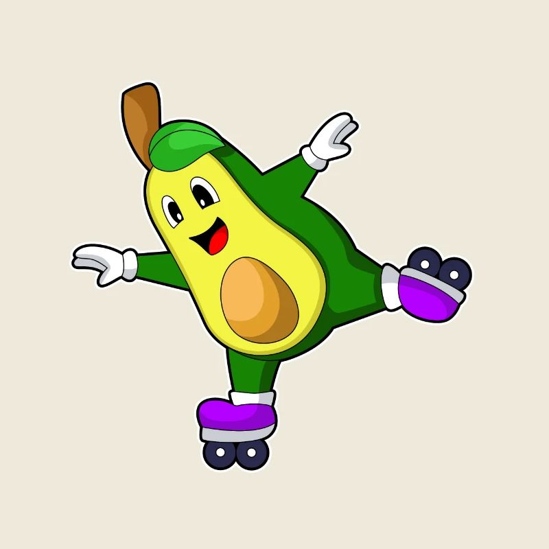 Avocado Inline skating Inline skates