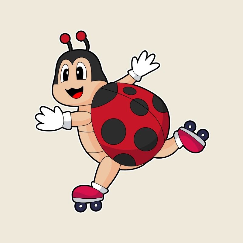 Ladybug Inline skating Inline skates