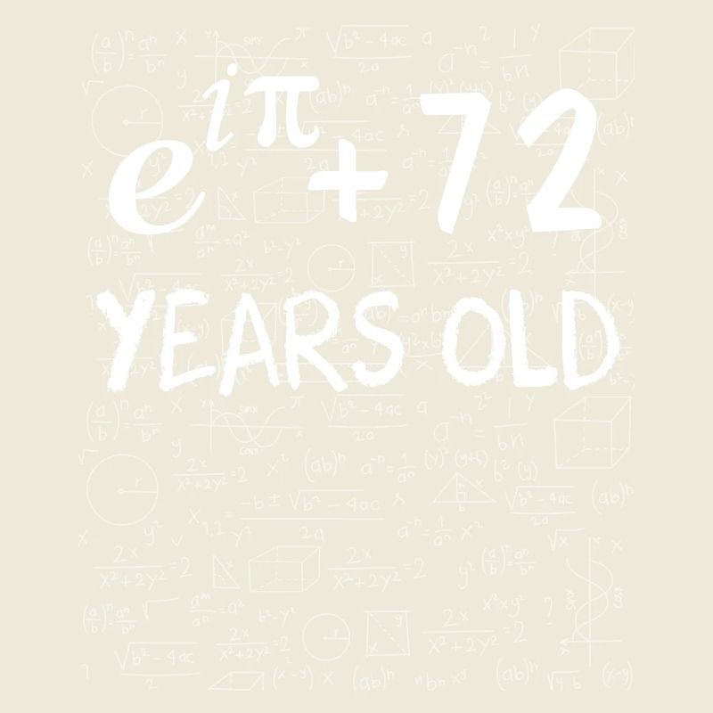 71st Birthday 71 Years Euler Identity Math Gift