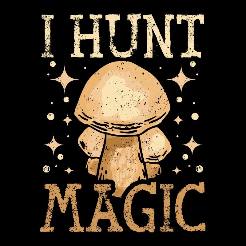 Je chasse les champignons magiques