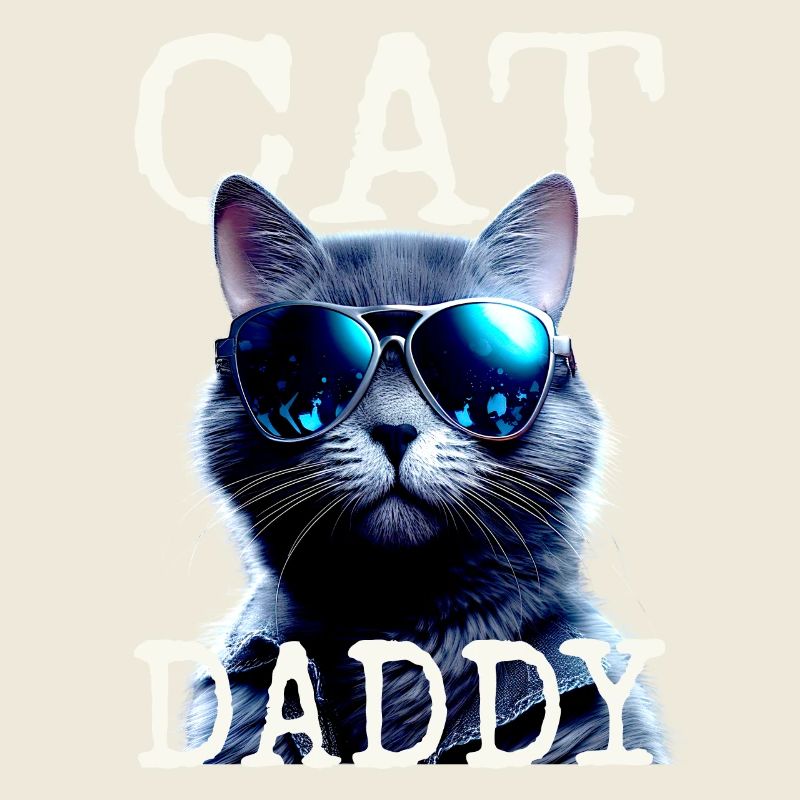Cat Daddy Cats Father Cat Dad Dad Father's Day Cat