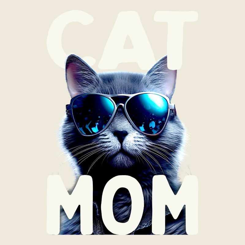 Cat Mom Katzen Mama Kater Mutter Muttertag Katze