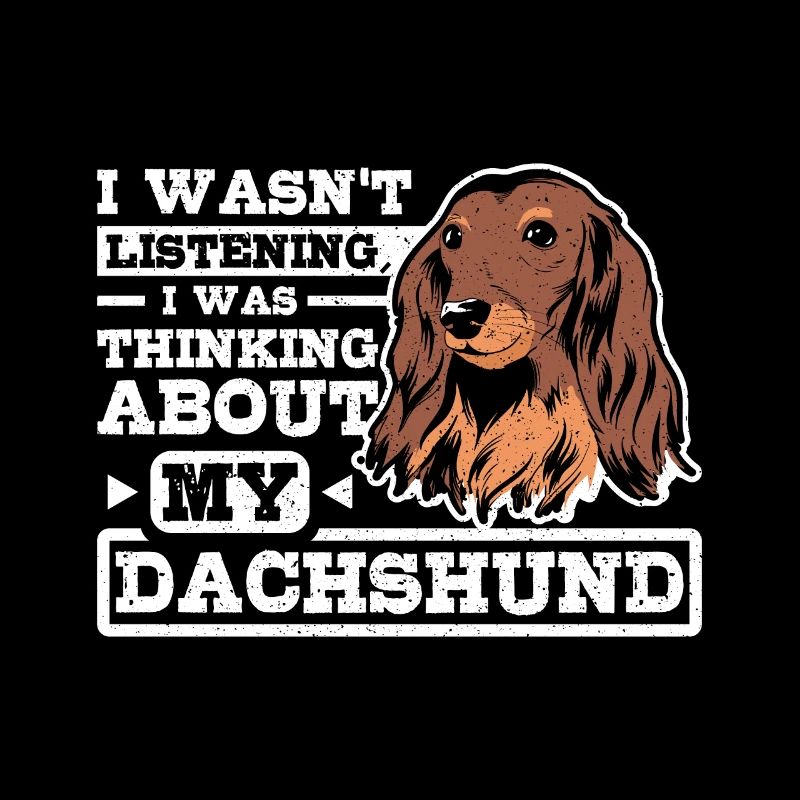 I was thinking about my dachshund