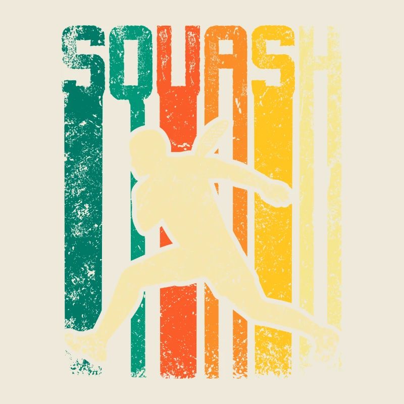 Retro Vintage For Squash Player
