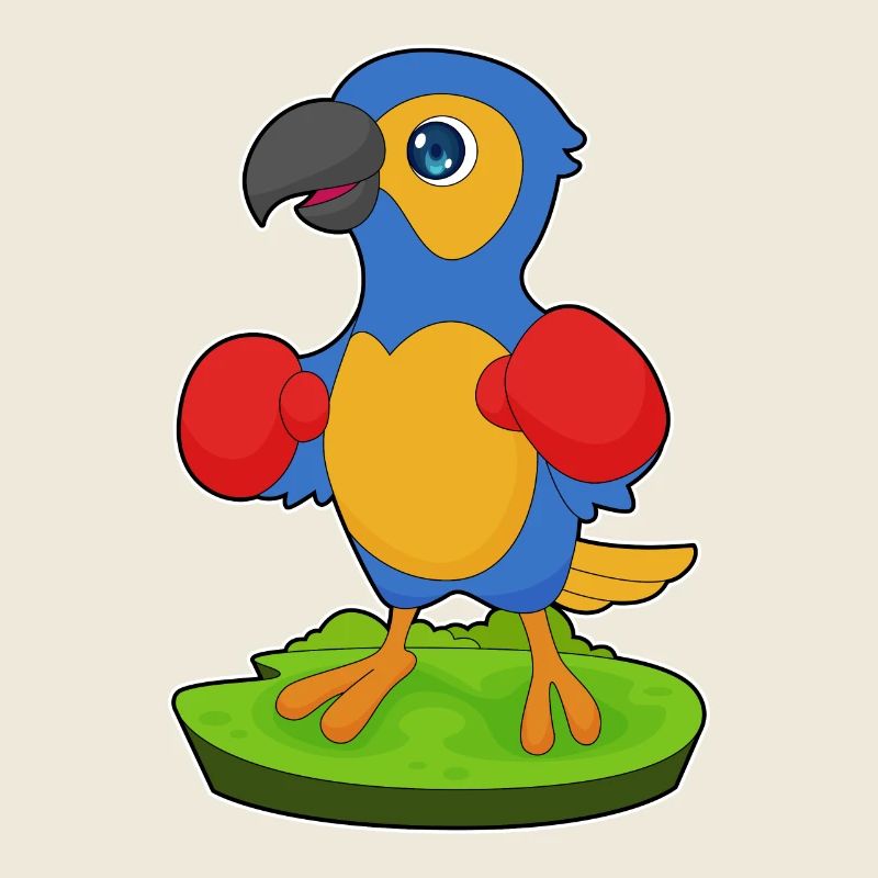 Parrot Boxer Gants de boxe