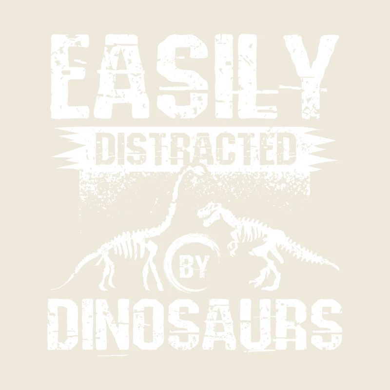 Paleontologist easily distracted by dinosaurs