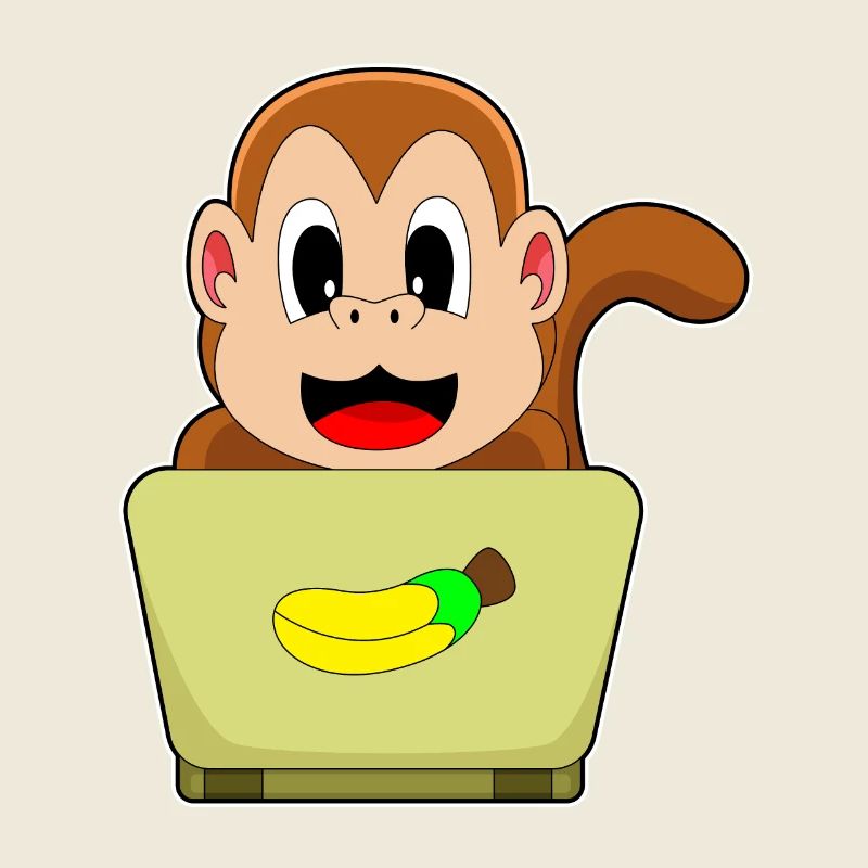 Monkey Laptop