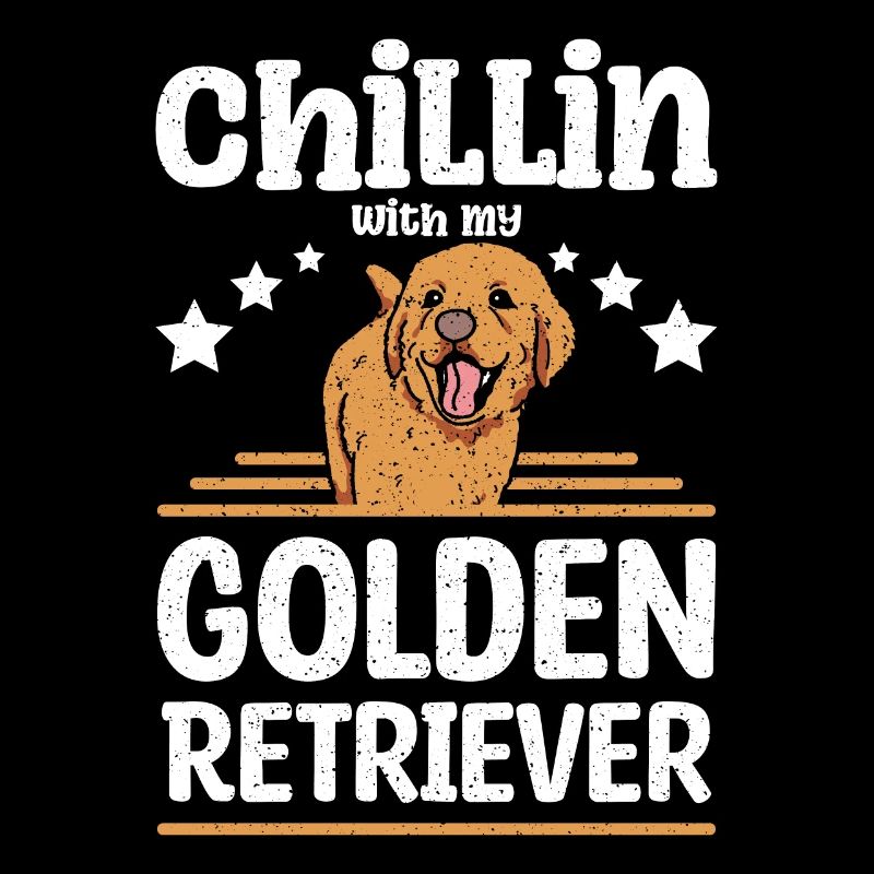 Chillin with my golden retriever