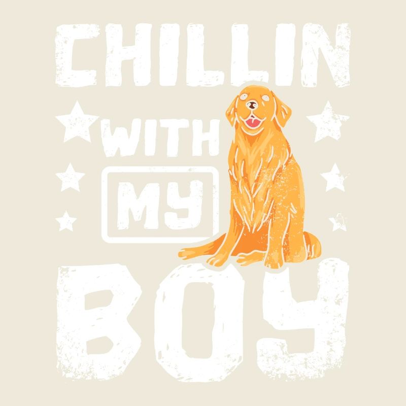 Chillin with my golden retriever boy