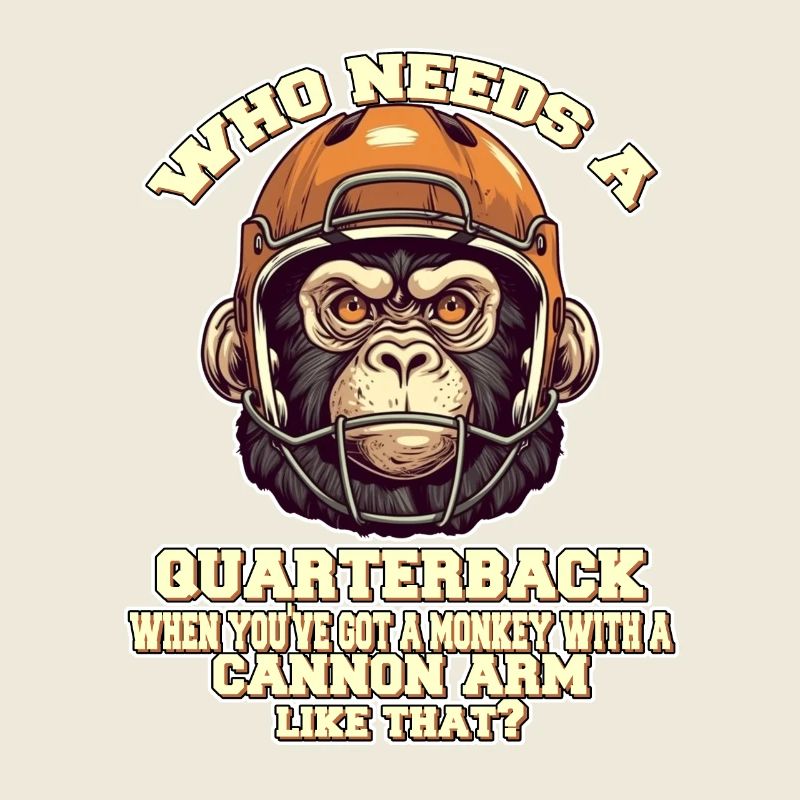 Motivating Quaterback Monkey