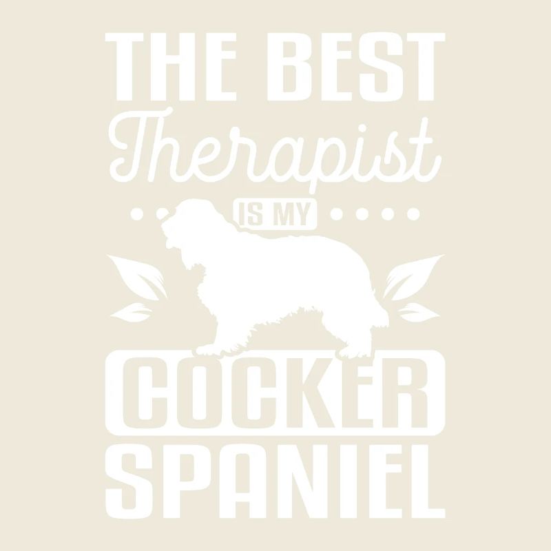 The best therapist is my cocker spaniel