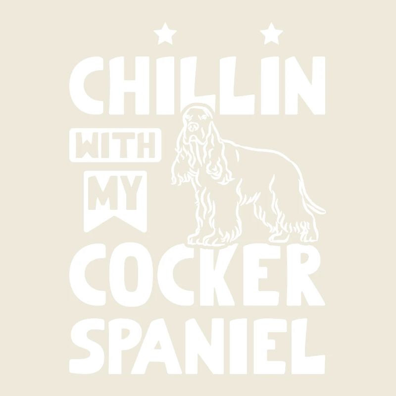 Chillin avec mon cocker spaniel