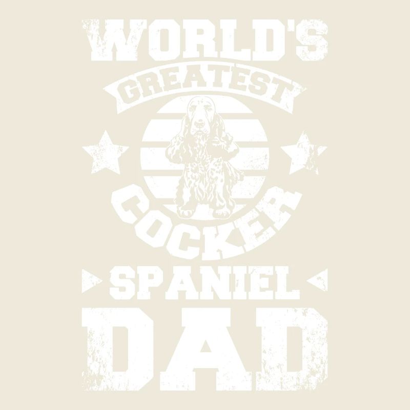 World's greatest cocker spaniel dad