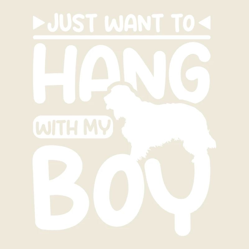 Je veux juste traîner avec mon cocker de garçon