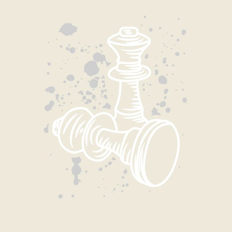 Dessin de pièces d’échecs