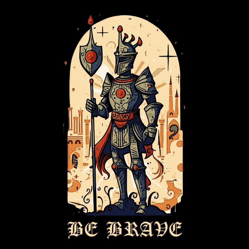 Be Brave – Medieval Knight