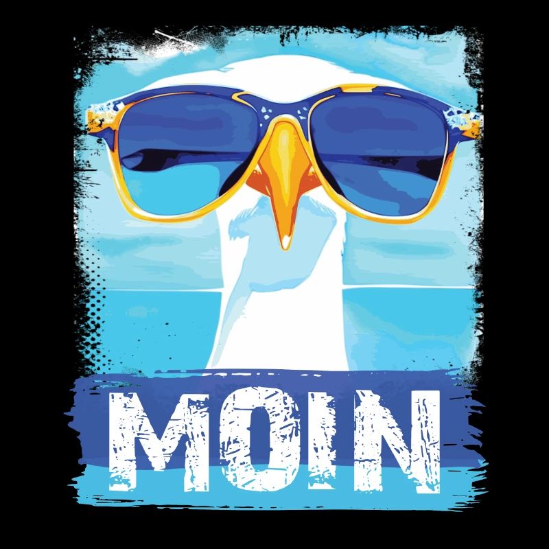 Moin Möwe - blue white Möwen Collection