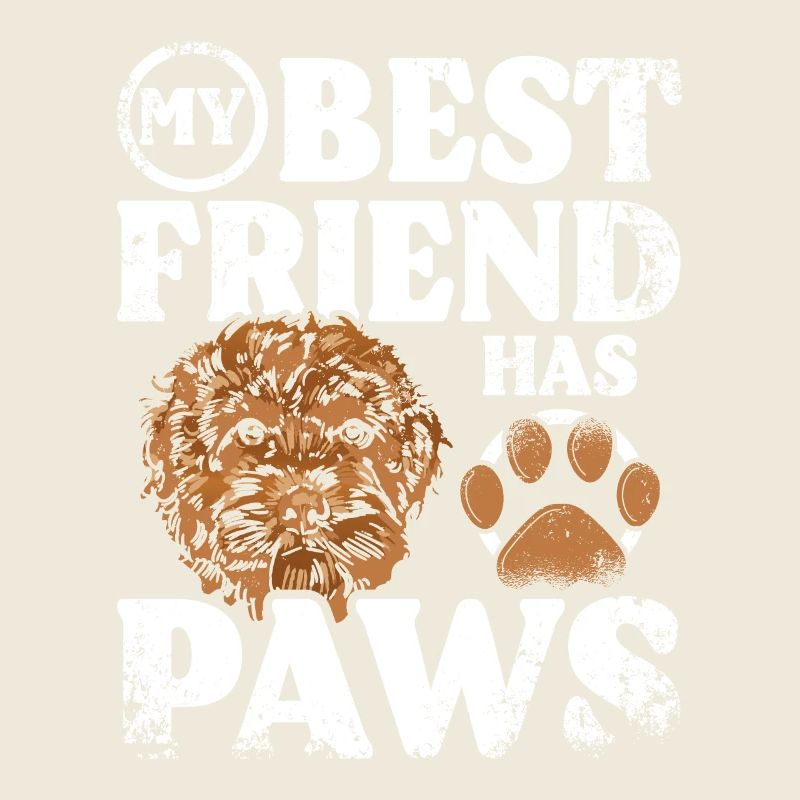 My best friend has paws cockapoo