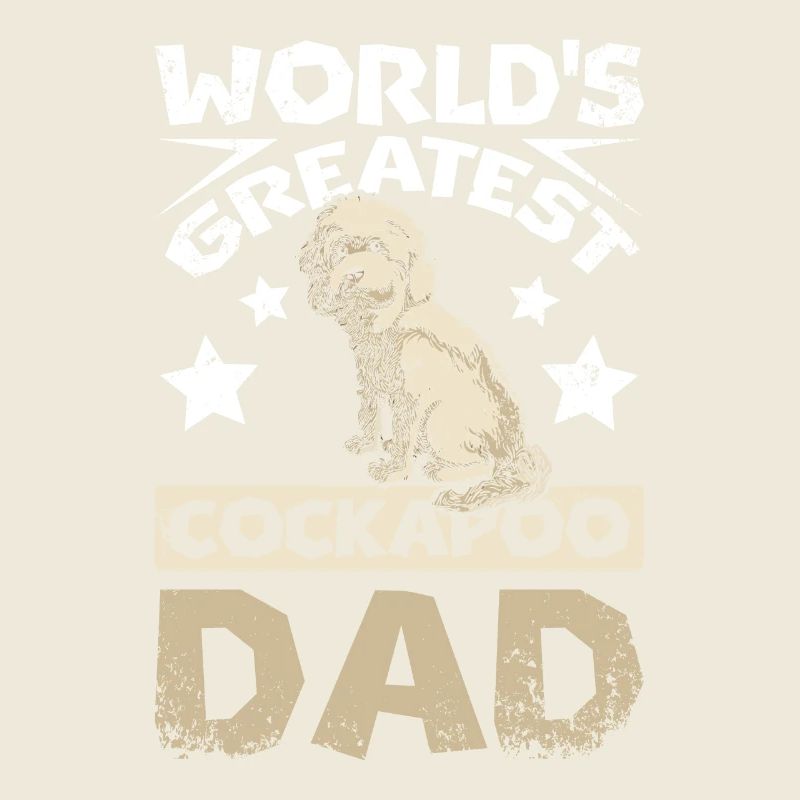 Fête des pères, le plus grand papa cockapoo du monde