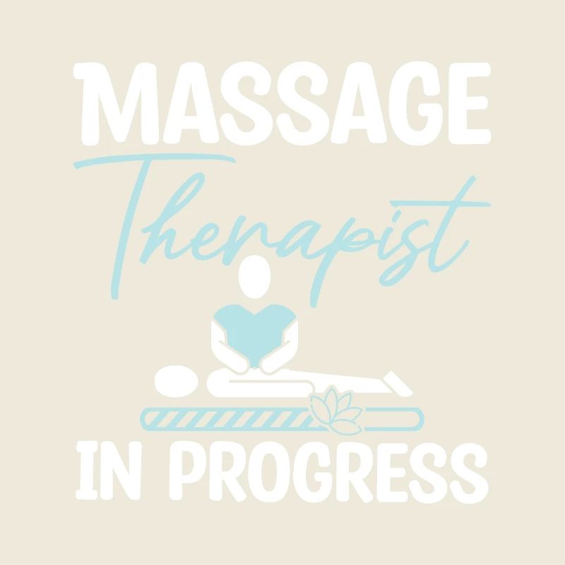 Massage therapist in progress