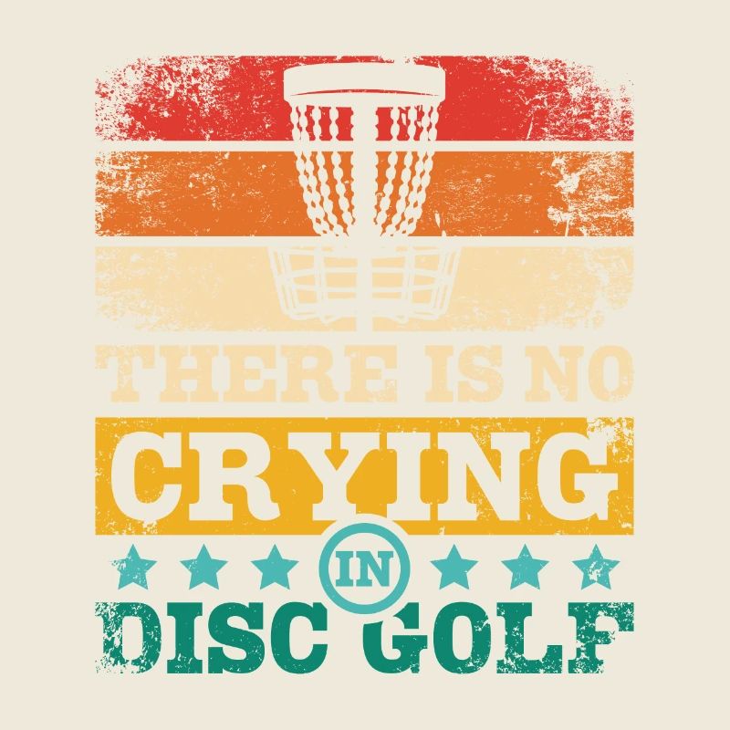 Il n’y a pas de pleurs dans le disc golf