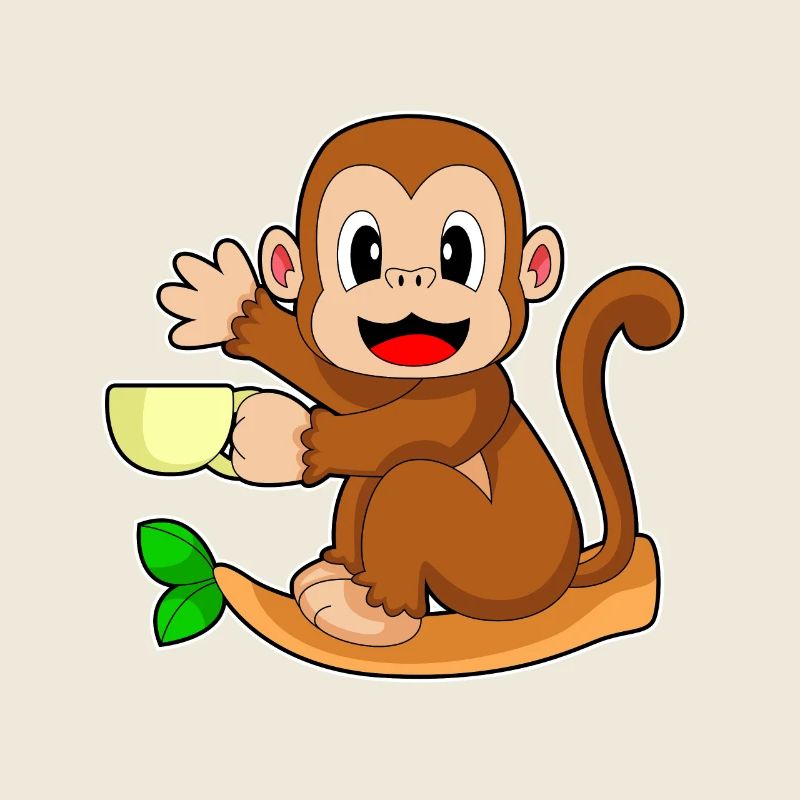 Tasse de singe