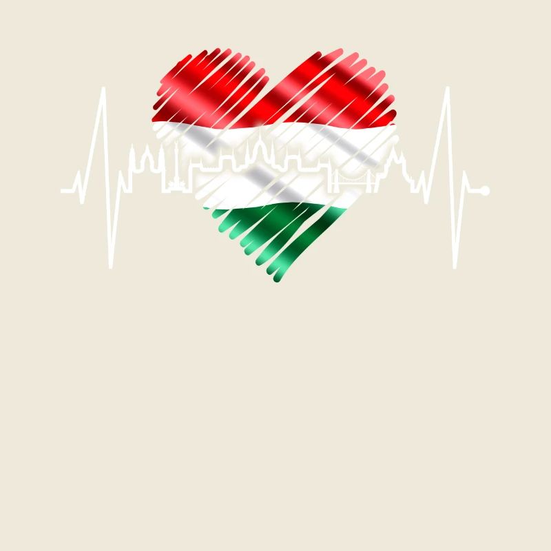 Budapest Skyline Heartbeat Hungary Heart Budapester