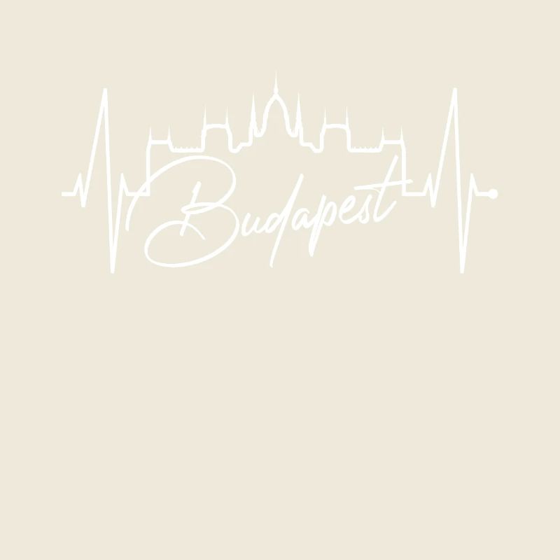 Budapest Skyline Heartbeat Hungary Heart Budapester