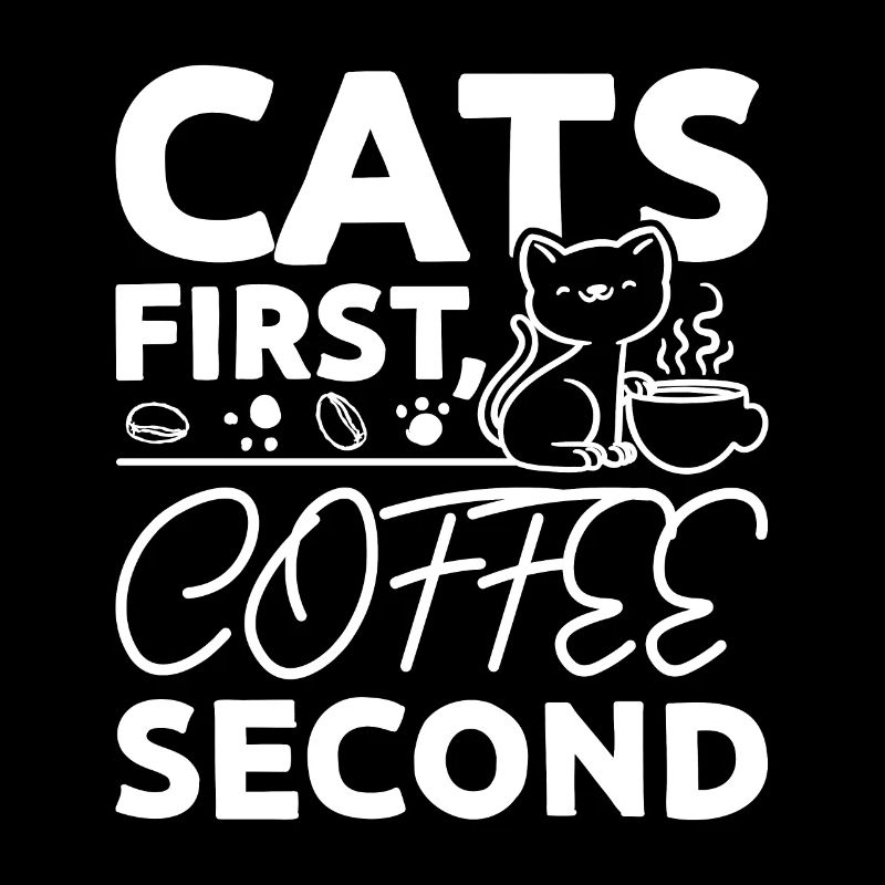 Les chats d’abord, le café ensuite