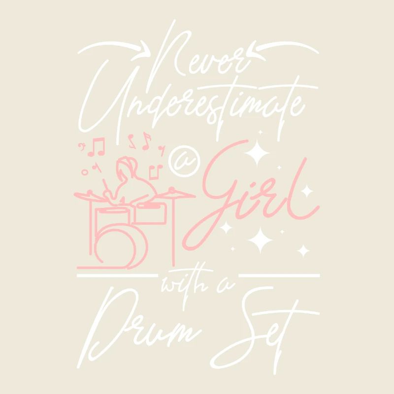 Never underestimate a girl with a drum set
