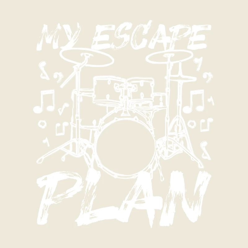 Mon plan d’évasion, jouer de la batterie