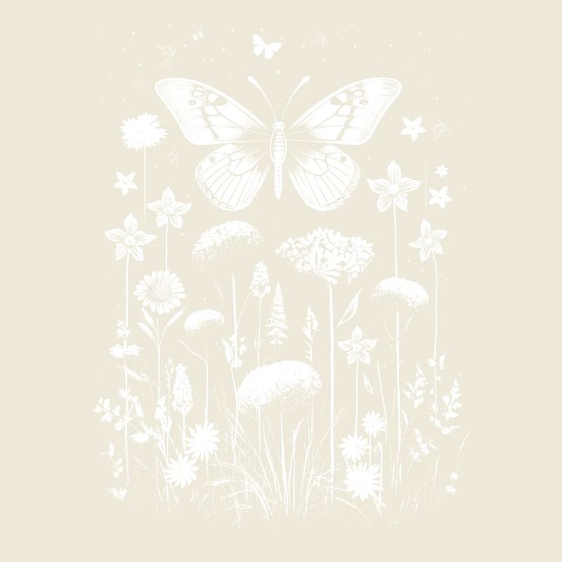 Fairycore Cottagecore Esthétique Grunge Fleurs