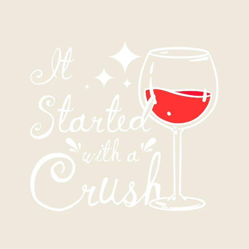 It starts with a crush wine making