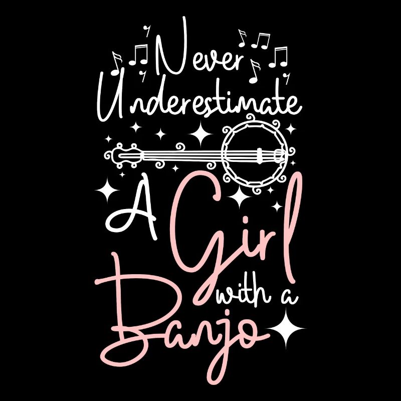 Never underestimate a girl with a banjo