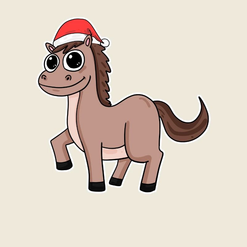 Cheval de Noël