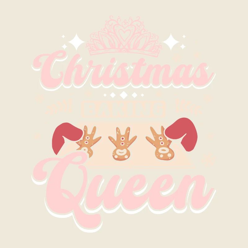 Reine de la cuisson des biscuits de Noël