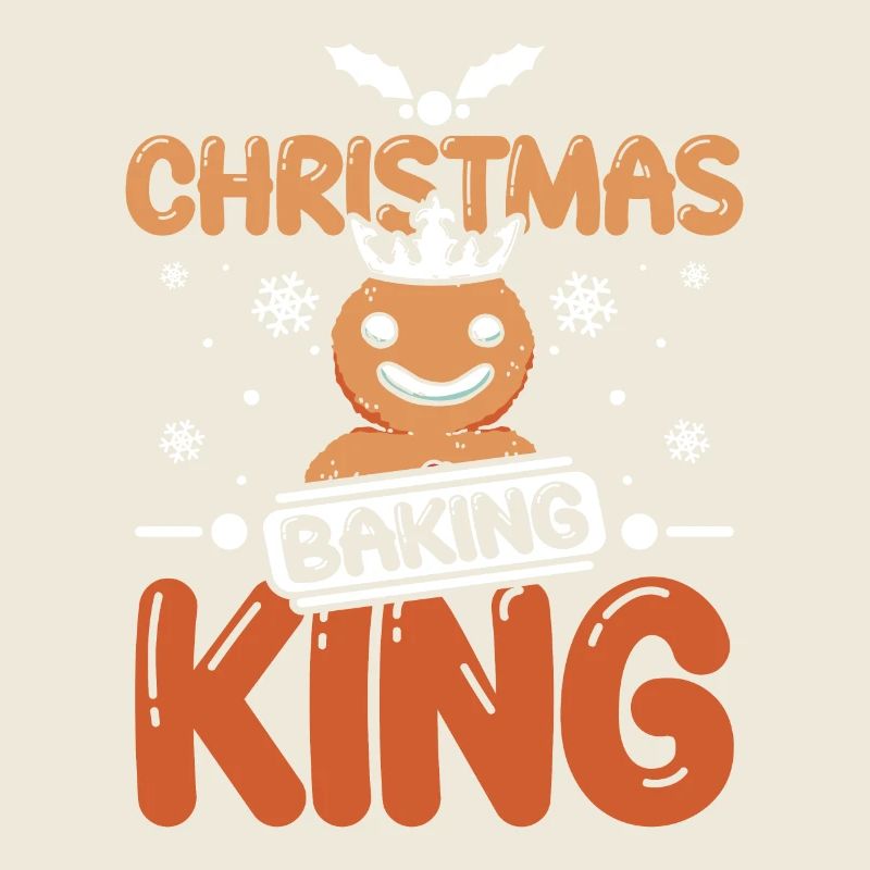 Roi de la cuisson des biscuits de Noël