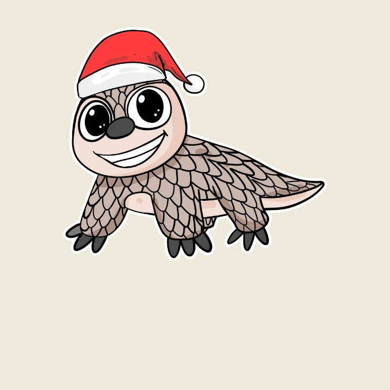 Pholidota Pangolin de Noël