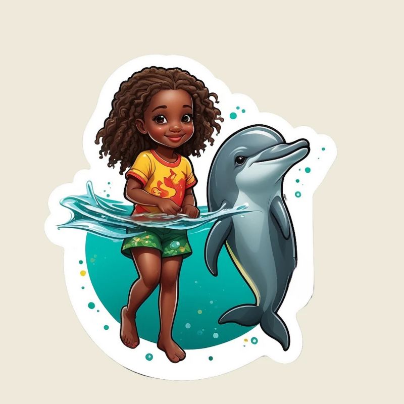 Joyeuse aventure en mer avec un dauphin