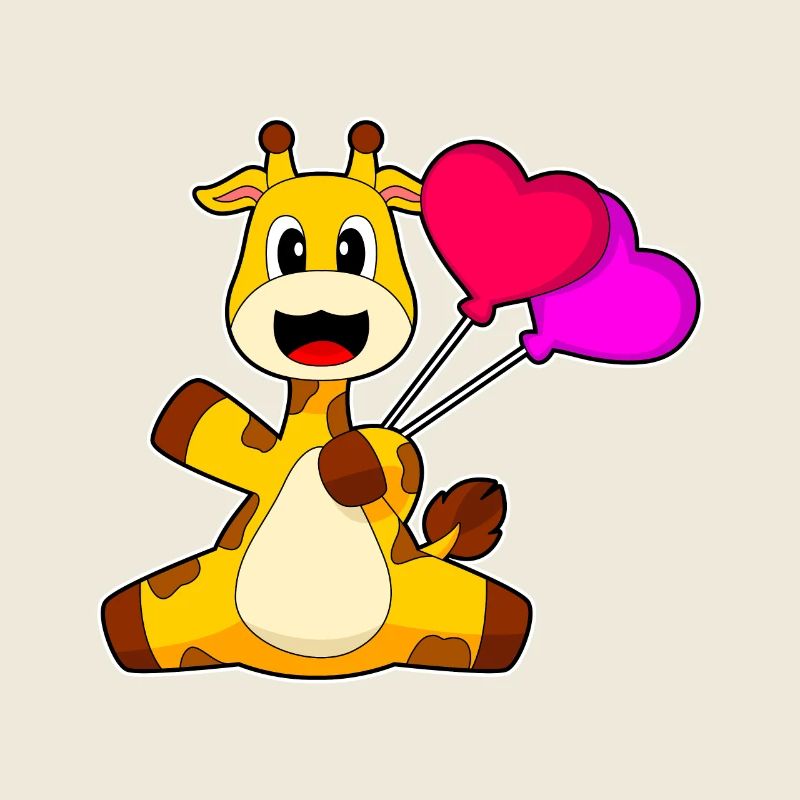 Ballon girafe