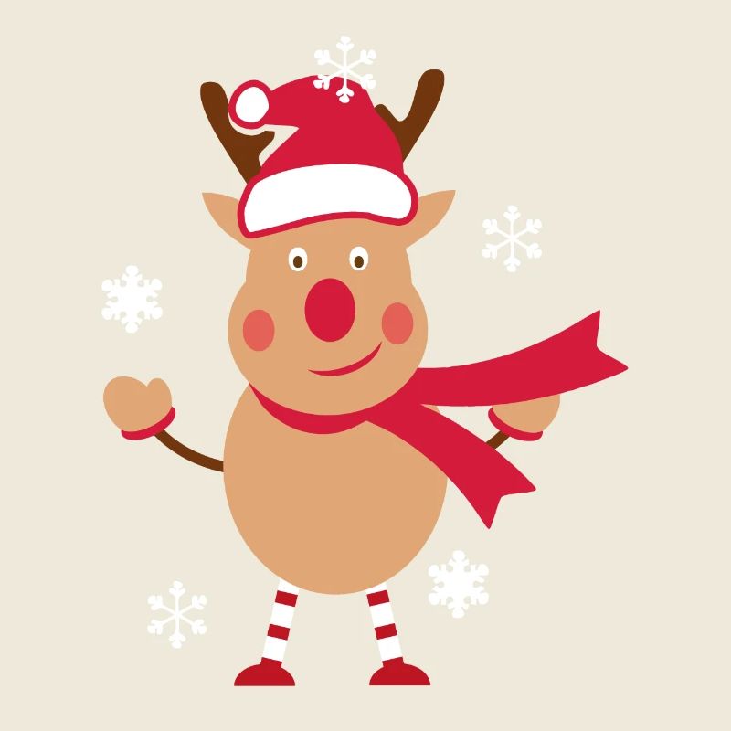 Renne de Noël