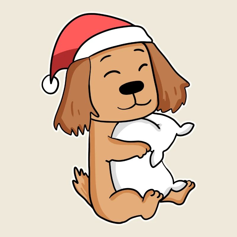 Cocker Spaniel Hund Tier Weihnachten