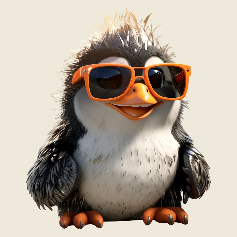 Penguin Sunglasses Gift I Love Penguins