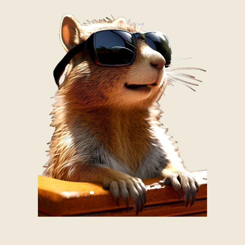 Squirrel Sunglasses I Love Squirrel