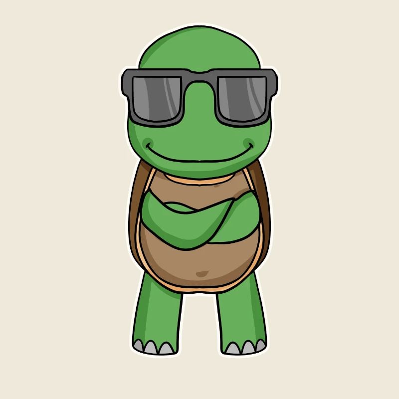 Tortue à lunettes