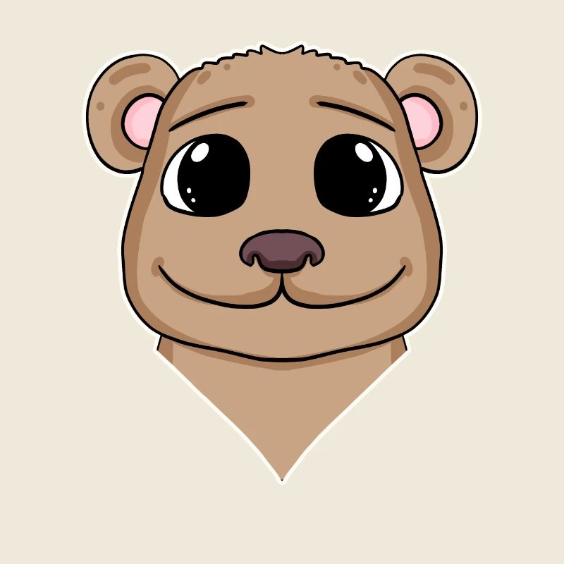 Bär Tierkopf Tier Kopf